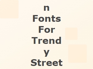 Bold Handwritten Fonts for Trendy Streetwear T-Shirt Designs